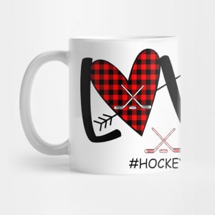 Love Hockey Mom Life Mug